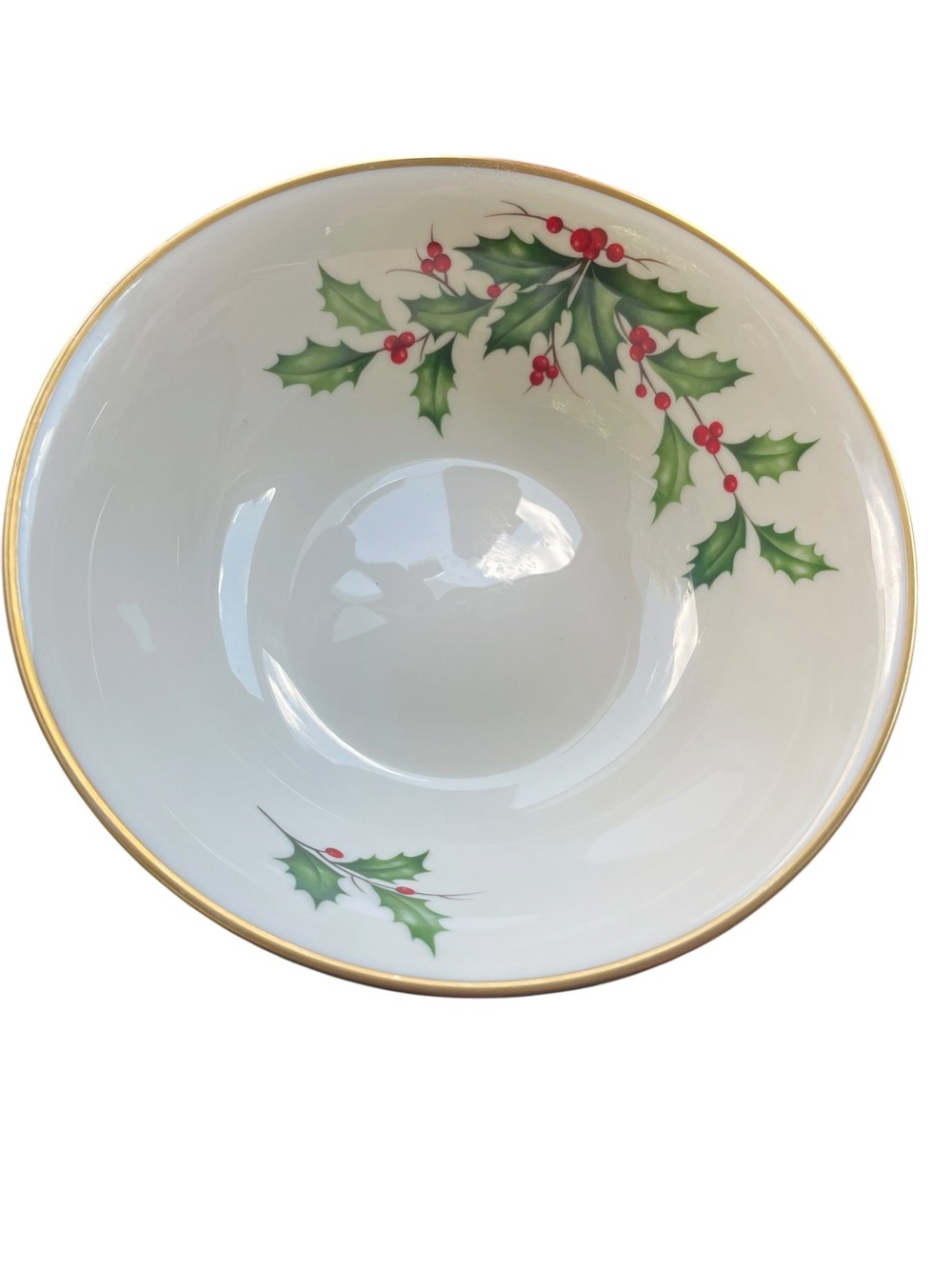 Lenox Holiday Porcelain Serving Bowl